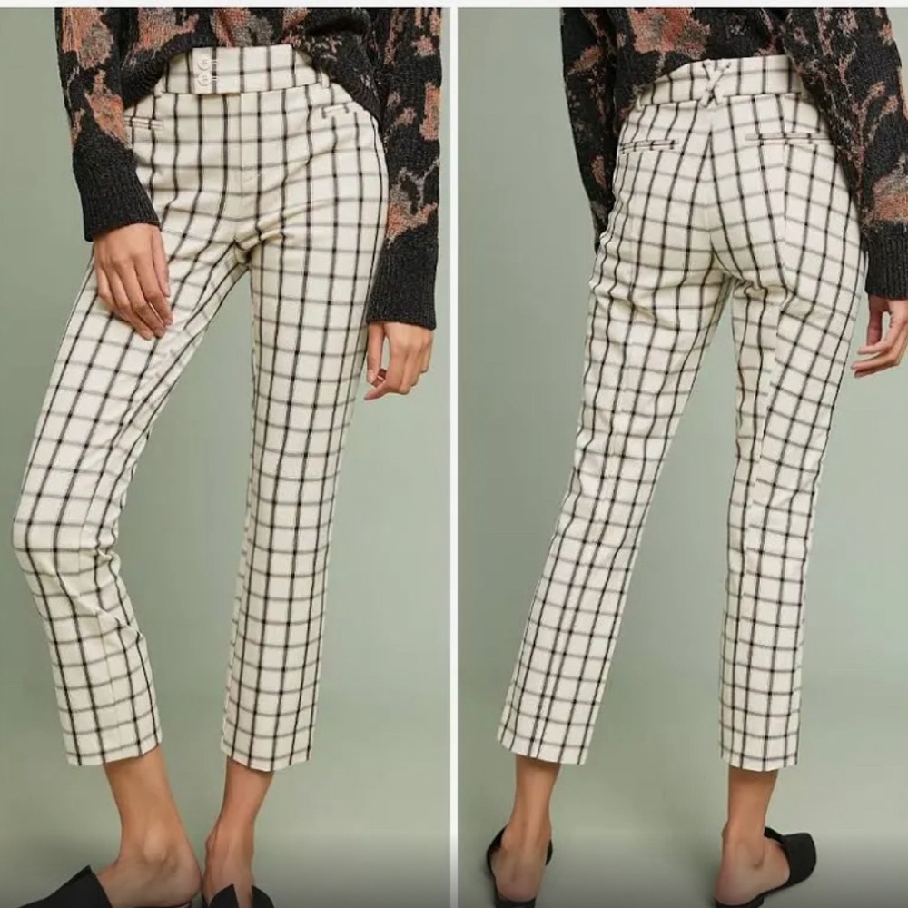 🤍Anthropologie: The Essential Slim Trouser, Size:00P, NWT